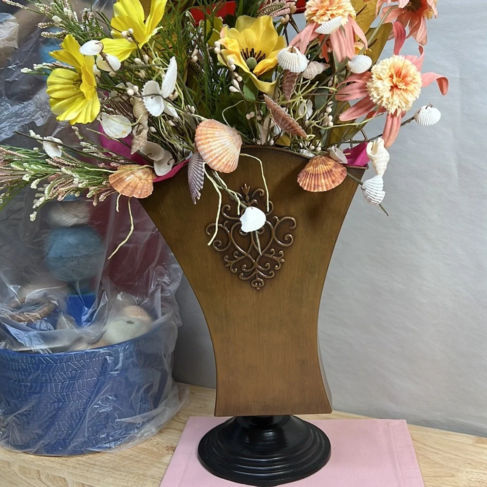 SL@H FLOWER MARKET DOOR BUCKET VINTAGE HANGING BASKET - Picture 4 of 12